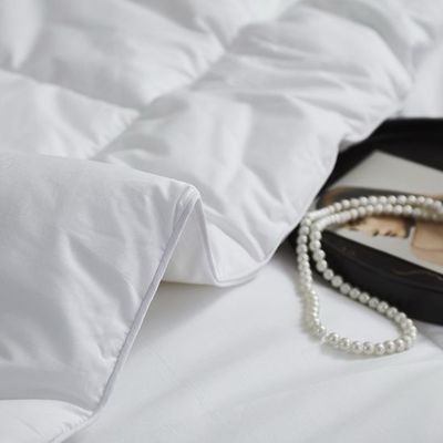 Style de la mode Luxe Tissu blanc vers le bas Couette OEM / ODM Disponible